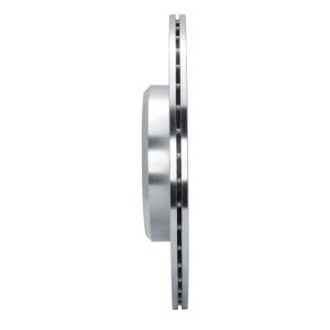 Subaru ASCENT Brake Rotor (1) - Rear Left - R1 Concepts - Drilled & Slotted - Silver - `19-`25